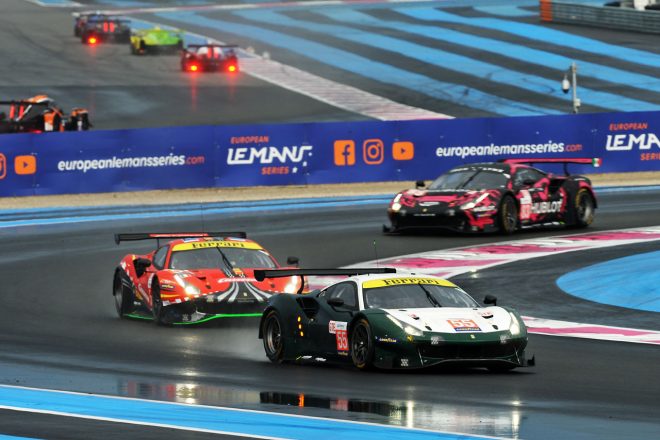 スピリット・オブ・レースの55号車フェラーリ488 GTE Evo