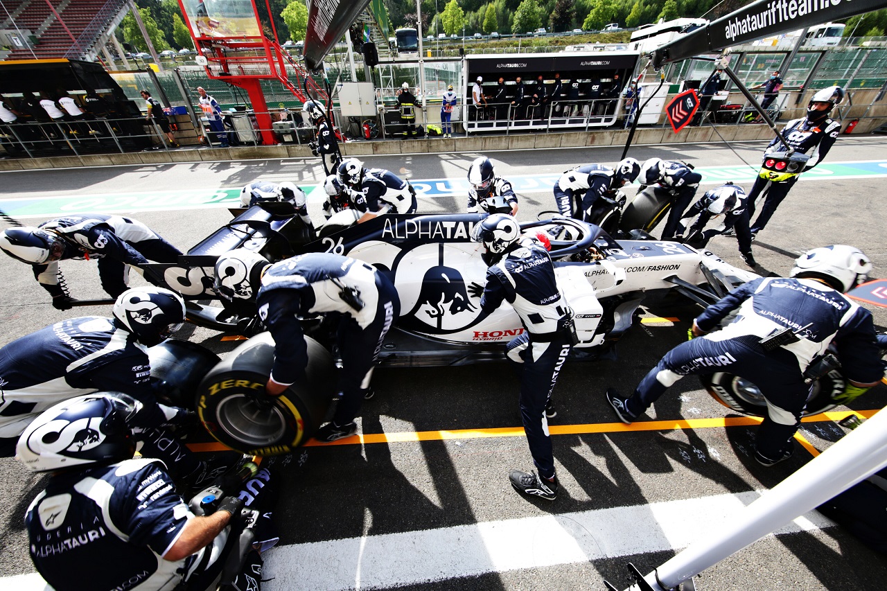 2020年F1第7戦ベルギーGP　ダニール・クビアト（アルファタウリ・ホンダ）