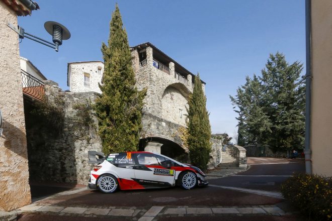勝田貴元（トヨタ・ヤリスWRC）　2020年WRC第1戦モンテカルロ