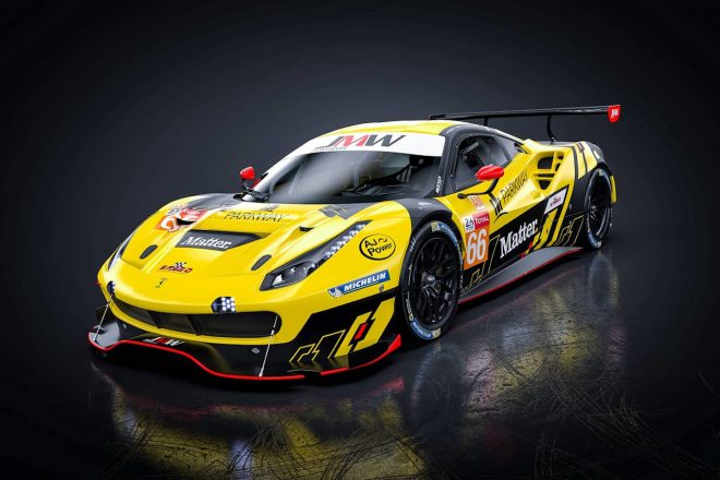 LMGTEアマクラスに参戦するJMWモータースポーツの66号車フェラーリ488 GTE Evo