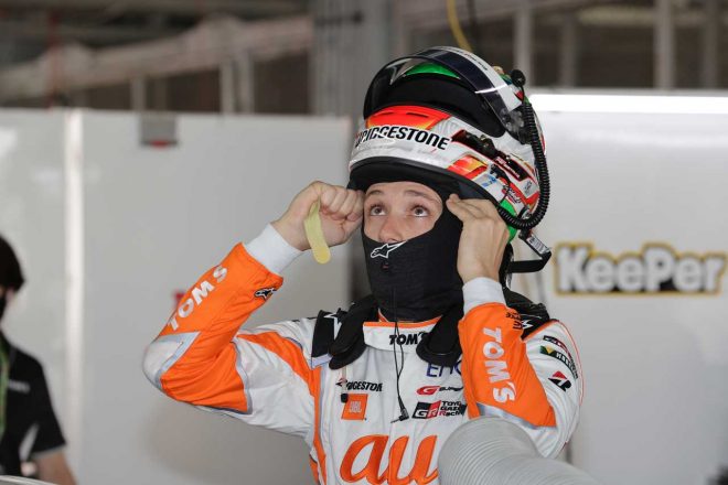 2020年スーパーGT GT500クラスに参戦しているサッシャ・フェネストラズ（TGR TEAM au TOM'S）