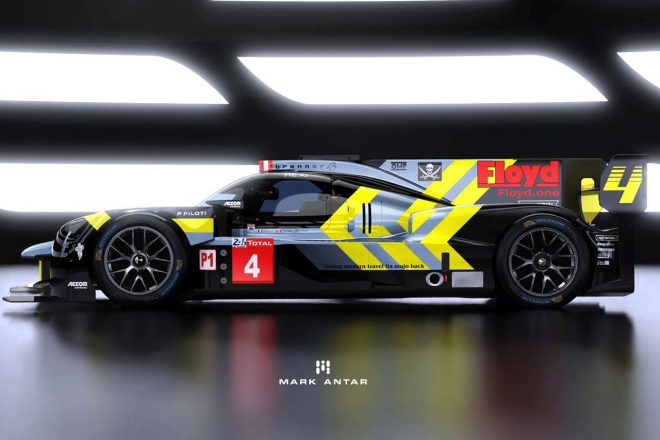 第88回ル・マン24時間レース・LMP1クラスにエントリーするバイコレス・レーシングチーム（ENSO CLM P1／01・ギブソン）のル・マン向けマシンカラーリング。