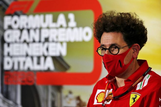 2020年F1第8戦イタリアGP　マッティア・ビノット（フェラーリ）