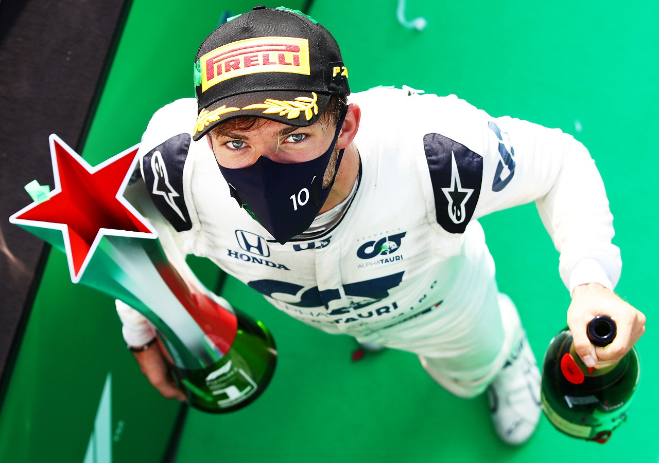 2020年F1第8戦イタリアGP　ピエール・ガスリー（アルファタウリ・ホンダ）が初優勝
