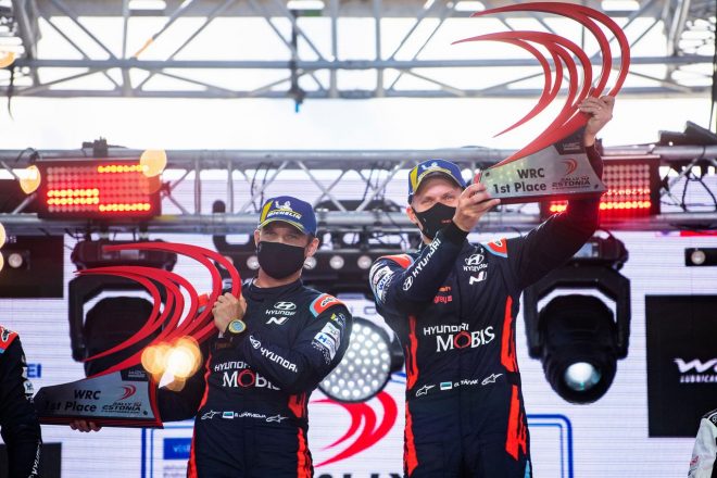 オット・タナク/マルティン・ヤルヴェオヤ(ヒュンダイi20クーペWRC)