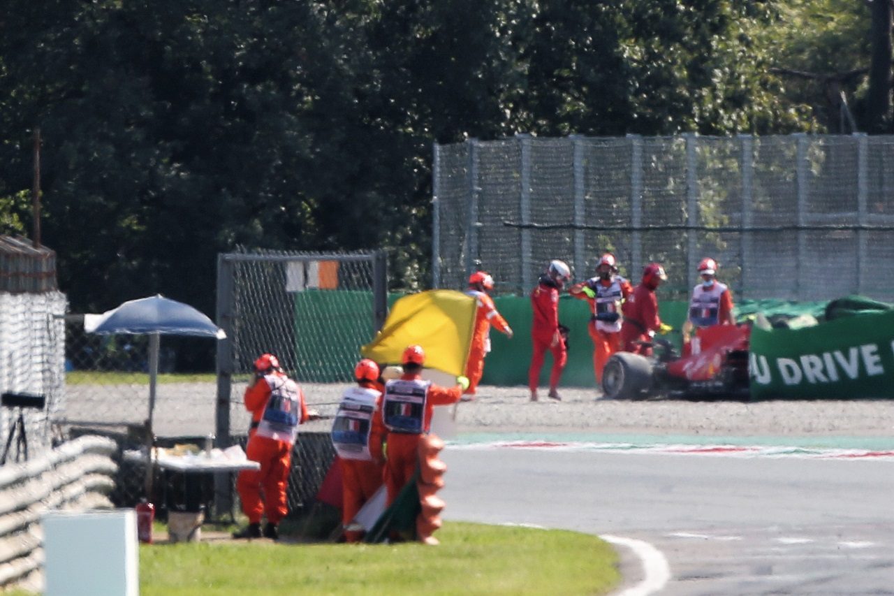 大クラッシュのルクレール チャンスが訪れたのにミスをしてしまった フェラーリ F1第8戦決勝 F1 Autosport Web