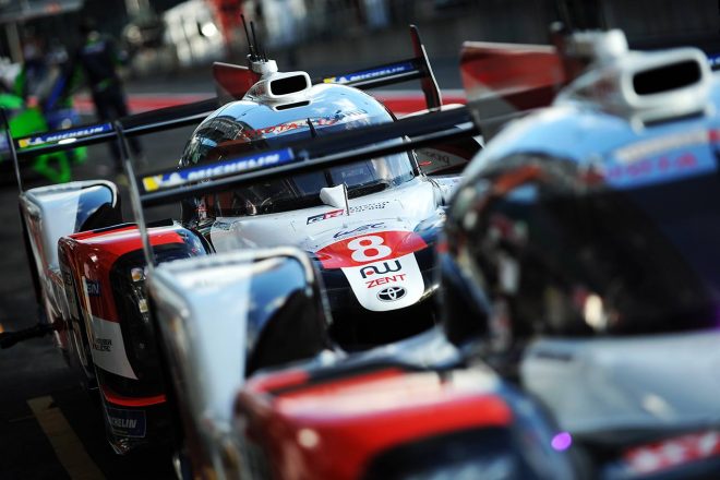 昨年のル・マン24時間レースに比べ、最低重量が7kg増やされることになったTS050ハイブリッド