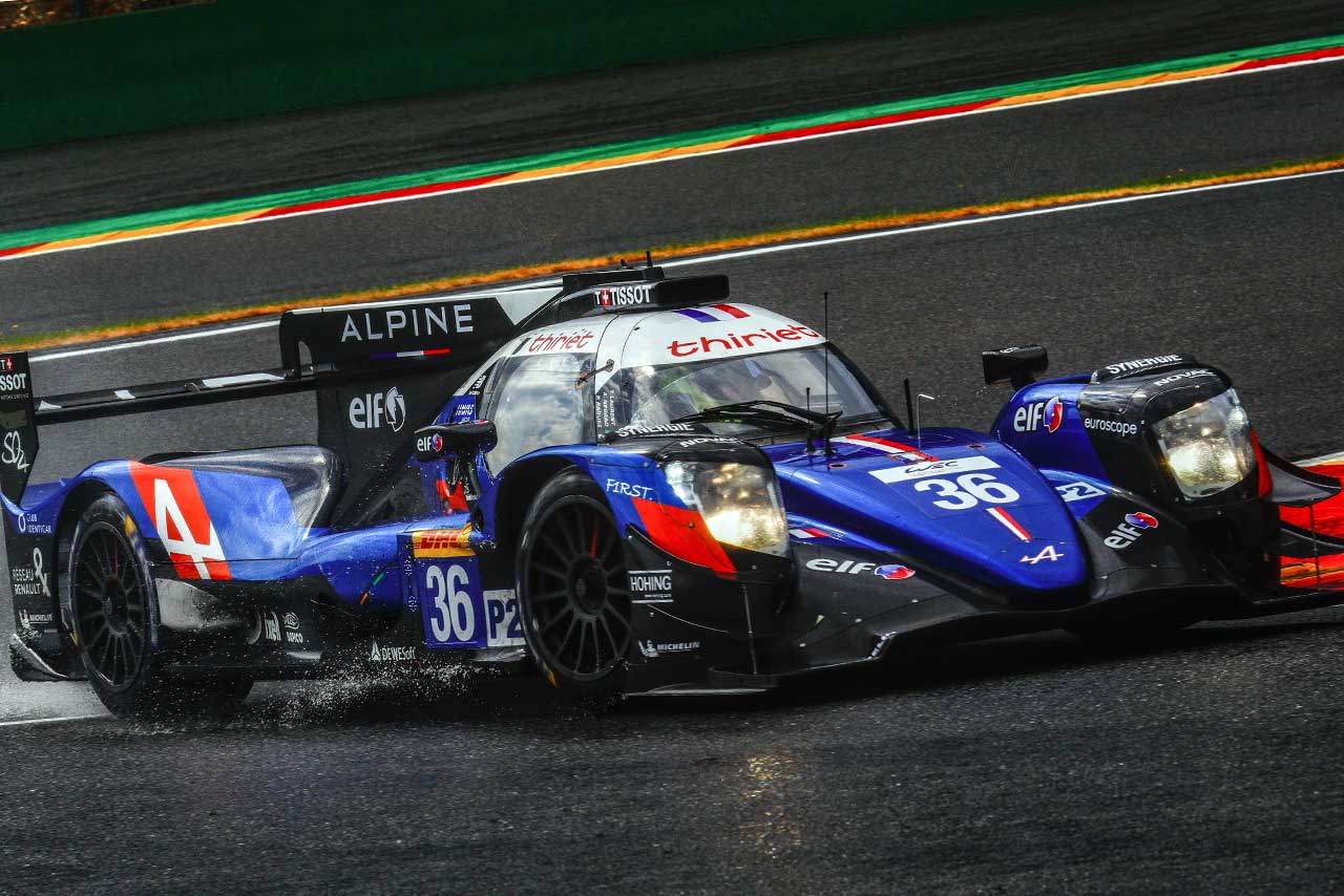 2019／20シーズンはWECのLMP2クラスに参戦するシグナテック・アルピーヌ・エルフのアルピーヌA470・ギブソン。