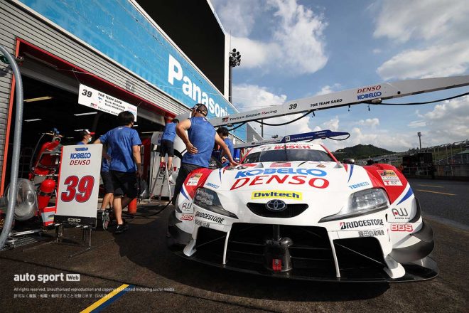 2020年スーパーGT第4戦もてぎ 搬入日 DENSO KOBELCO SARD GR Supra（ヘイキ・コバライネン／中山雄一）