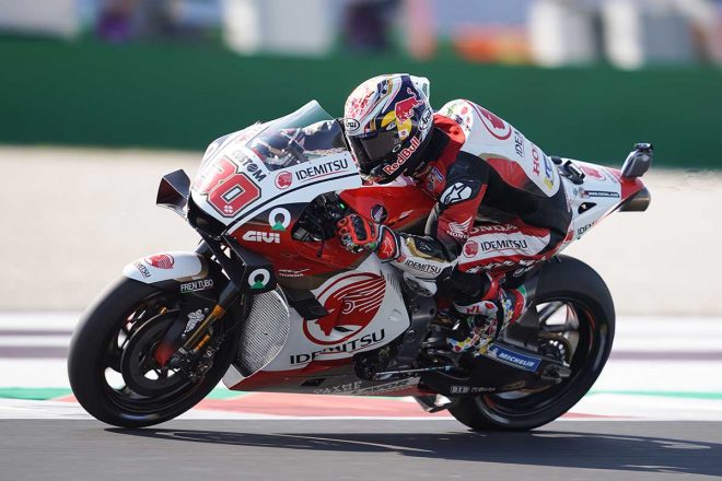 2020年MotoGP第7戦サンマリノGP　中上貴晶（LCRホンダ・イデミツ）
