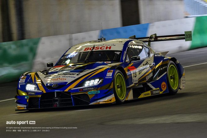 2020年スーパーGT第4戦もてぎ 公式練習でトップタイムを記録したWedsSport ADVAN GR Supra（国本雄資／宮田莉朋）