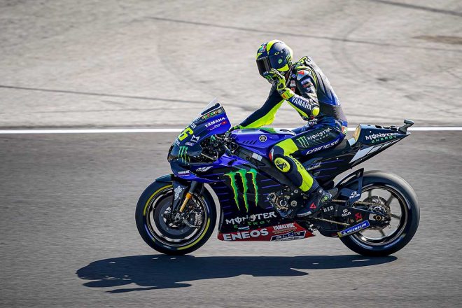 2020年MotoGP第7戦サンマリノGP　バレンティーノ・ロッシ（モンスターエナジー・ヤマハMotoGP）