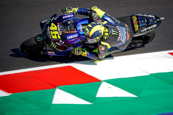 2020年MotoGP第7戦サンマリノGP　バレンティーノ・ロッシ（モンスターエナジー・ヤマハMotoGP）