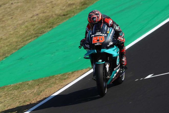 2020年MotoGP第7戦サンマリノGP ファビオ・クアルタラロ(ペトロナス・ヤマハSRT)