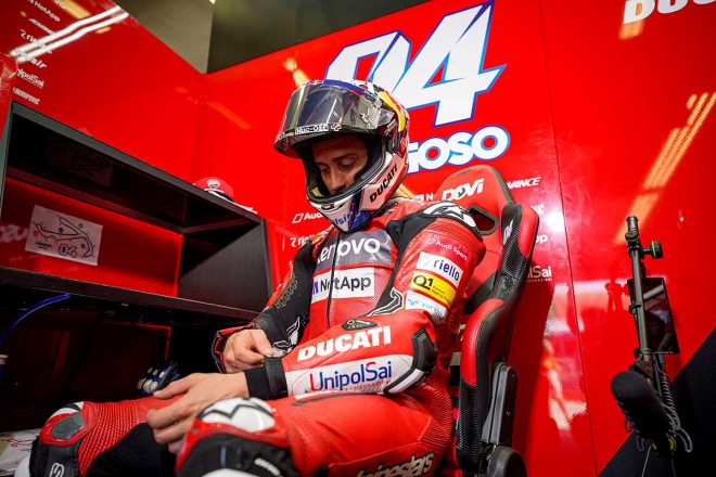 2020年MotoGP第7戦サンマリノGP　アンドレア・ドヴィツィオーゾ（ドゥカティ・チーム）