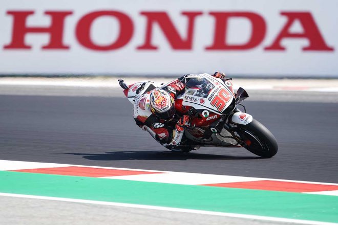 2020年MotoGP第7戦サンマリノGP　中上貴晶（LCRホンダ・イデミツ）