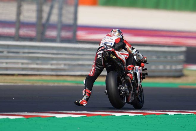 2020年MotoGP第7戦サンマリノGP　中上貴晶（LCRホンダ・イデミツ）