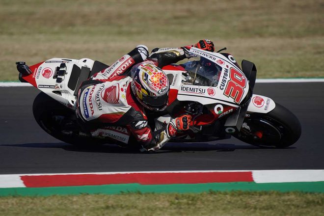 2020年MotoGP第7戦サンマリノGP　中上貴晶（LCRホンダ・イデミツ）