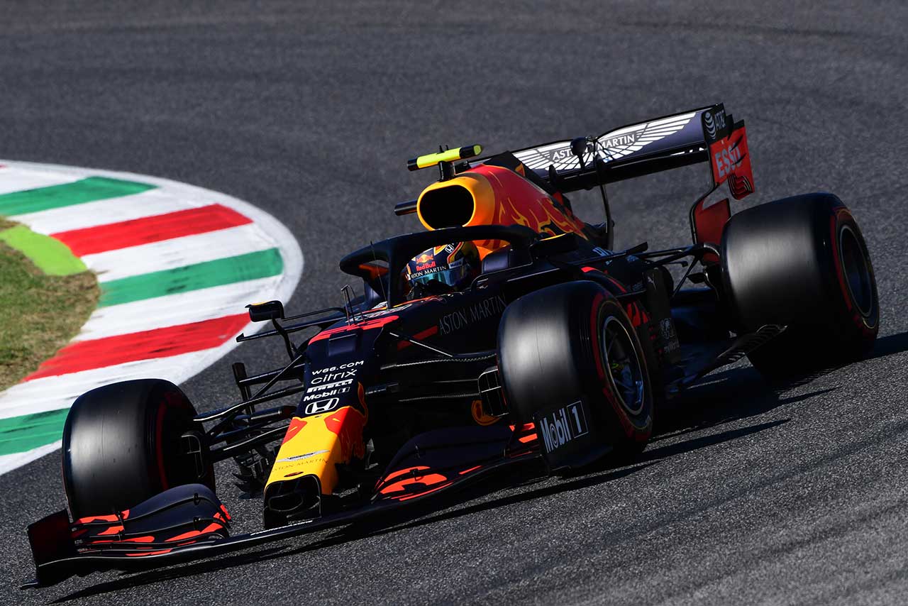 2020年F1第9戦トスカーナGP　アレクサンダー・アルボン（レッドブル・ホンダ）