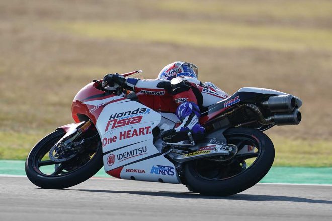 2020年MotoGP第7戦サンマリノGP　小椋藍（Honda Team Asia）