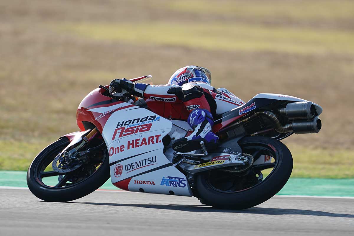 2020年MotoGP第7戦サンマリノGP　小椋藍（Honda Team Asia）