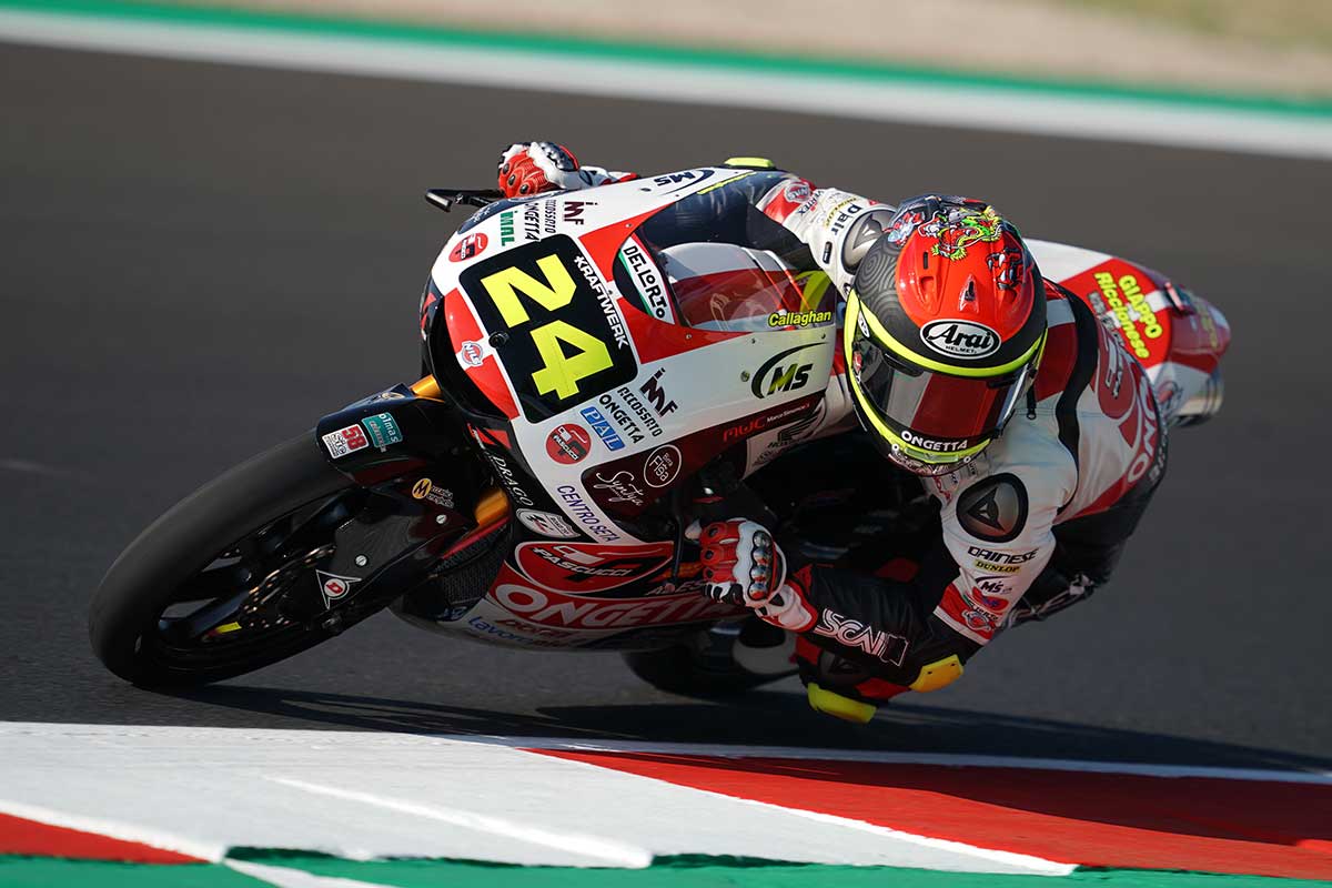 2020年MotoGP第7戦サンマリノGP　鈴木竜生（SIC58 Squadra Corse）