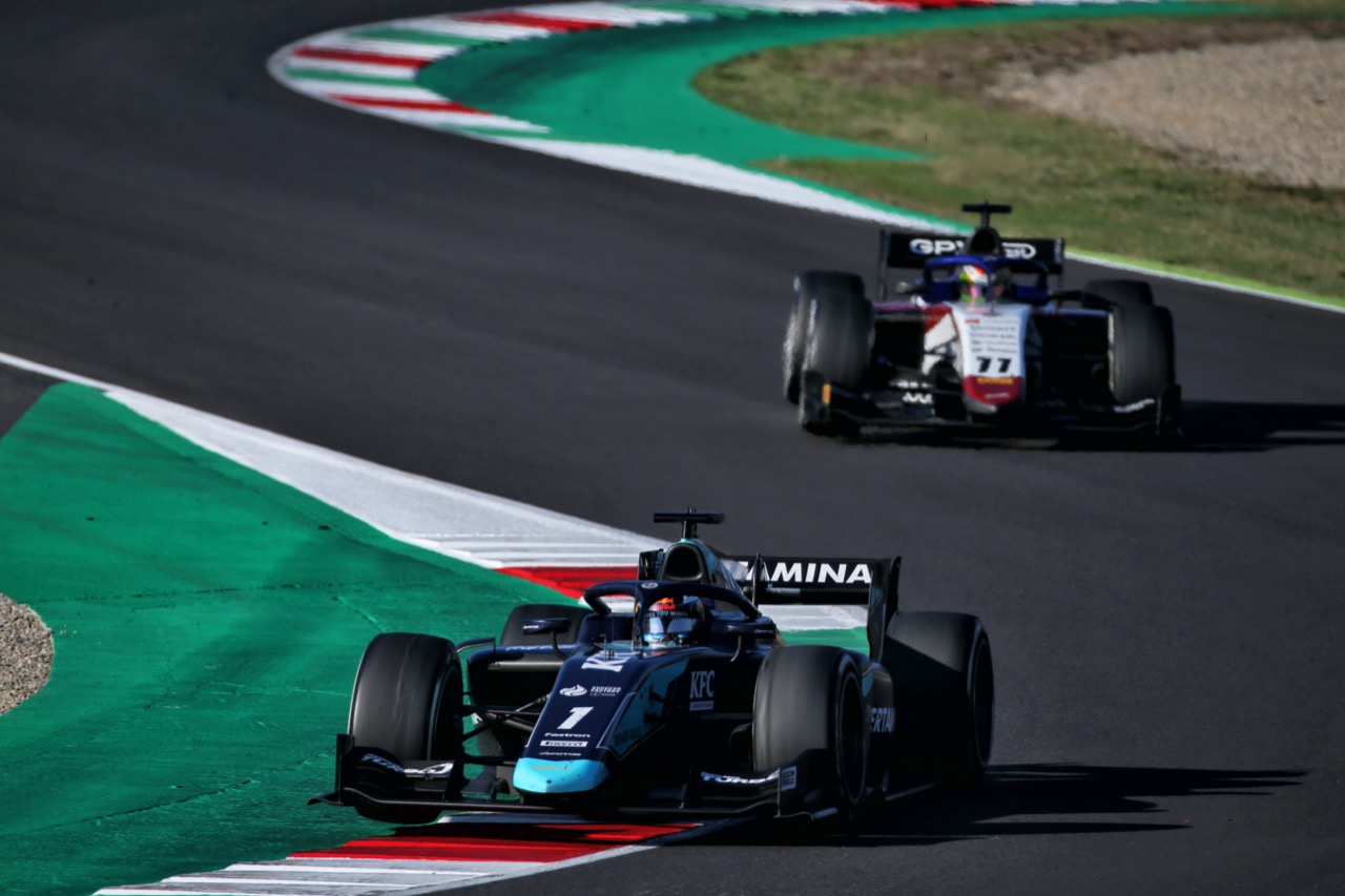 今季初表彰台の3位となったユーリ・ビップス（ダムス）