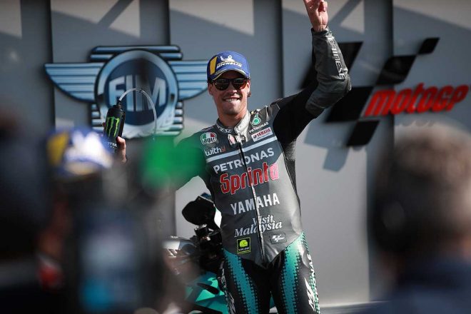 2020年MotoGP第7戦サンマリノGP　フランコ・モルビデリ（ペトロナス・ヤマハSRT）