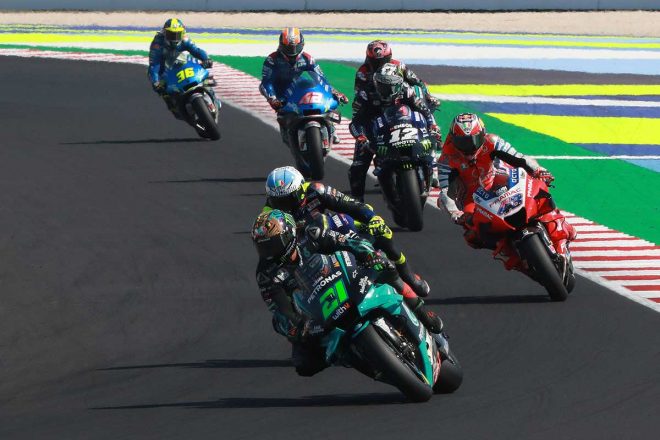 2020年MotoGP第7戦サンマリノGP決勝 フランコ・モルビデリ(ペトロナス・ヤマハSRT)