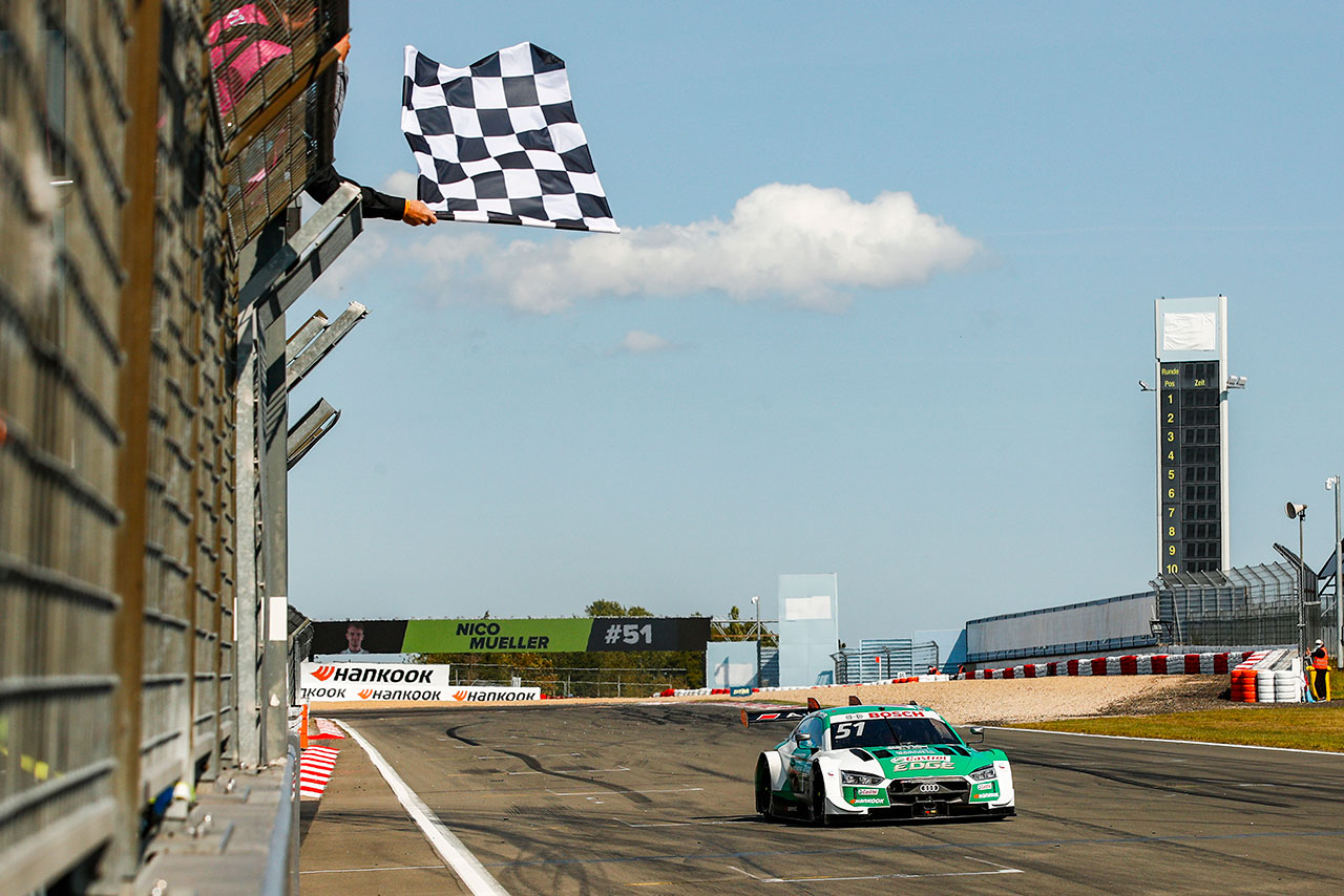 DTM通算7勝目を挙げたニコ・ミュラー