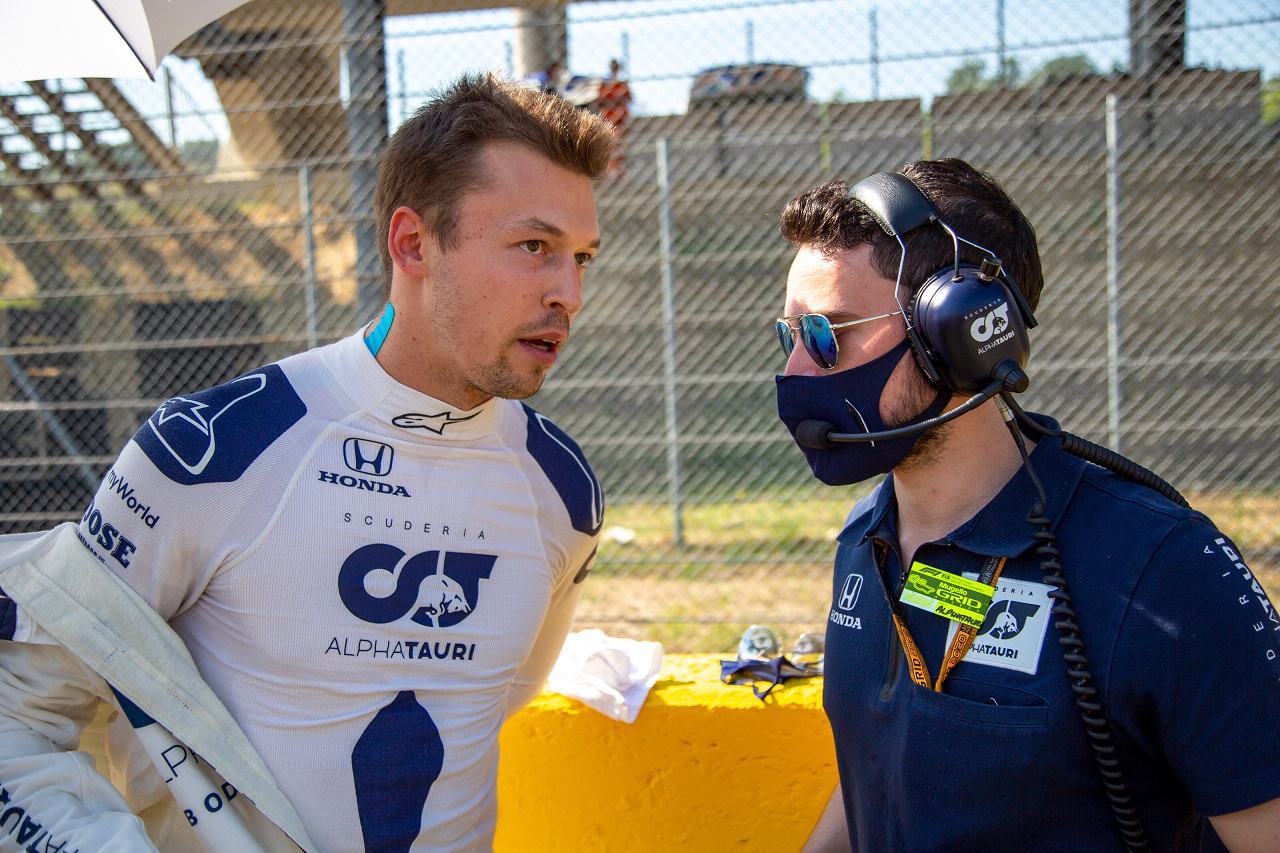 2019年F1第9戦トスカーナGP　ダニール・クビアト（アルファタウリ・ホンダ）