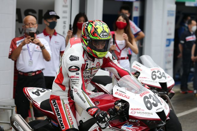 水野涼（MuSASHi RT HARC-PRO.Honda）／2020年全日本ロード第1戦SUGO