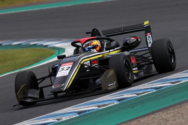 スーパーフォーミュラ・ライツ第1ラウンドもてぎでの高星明誠（B-MAX RACING TEAM）