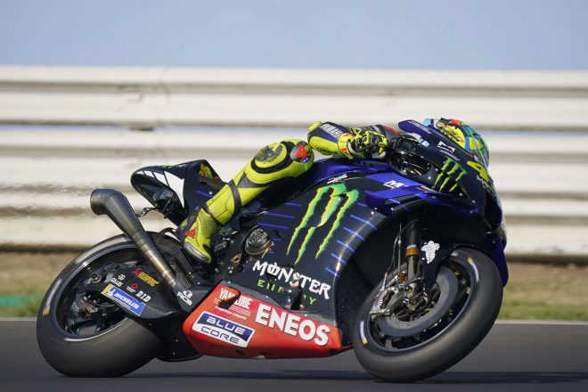 2020年MotoGPミサノ公式テスト：バレンティーノ・ロッシ（モンスターエナジー・ヤマハMotoGP）