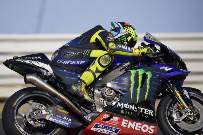 2020年MotoGPミサノ公式テスト：バレンティーノ・ロッシ（モンスターエナジー・ヤマハMotoGP）