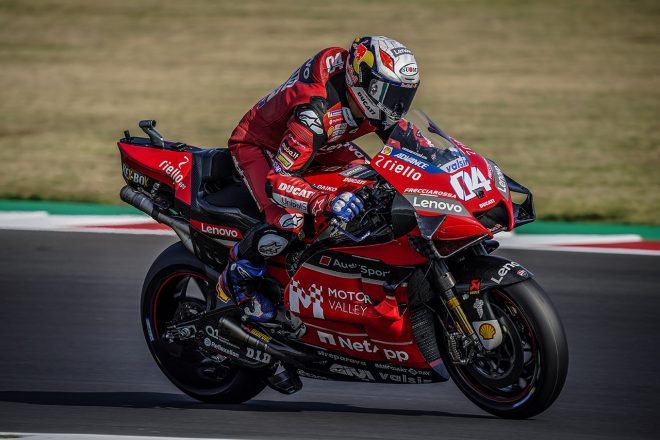 2020年MotoGPミサノ公式テスト：アンドレア・ドヴィツィオーゾ（ドゥカティ・チーム）