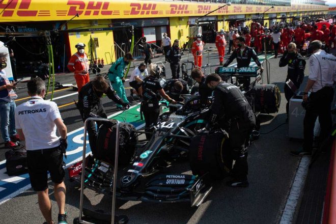 F1第9戦トスカーナGP　ルイス・ハミルトン（メルセデス）