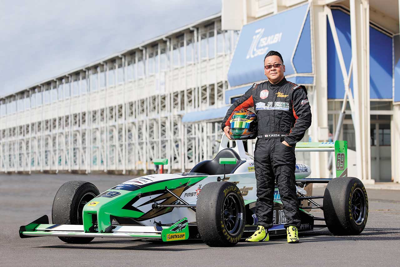 2020年からJAF-F4に本格参戦を開始したジェントルマンドライバーのKAMIMAZE