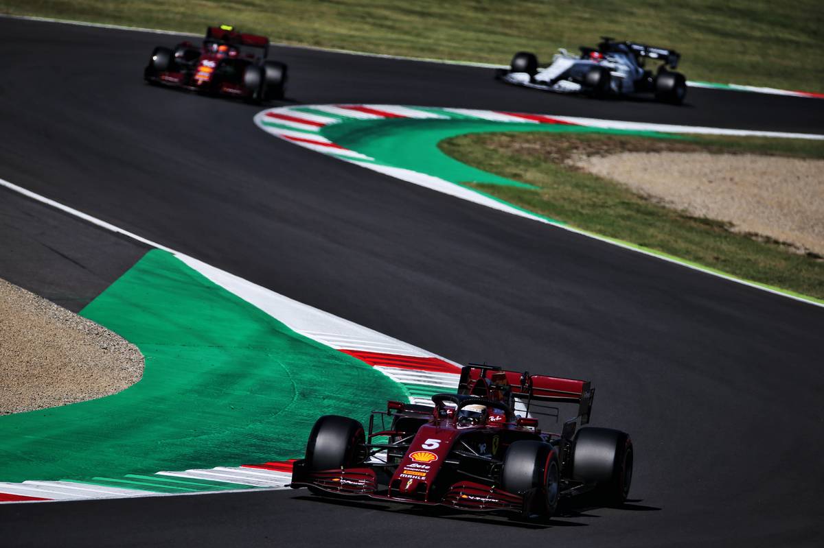 1000レース記念GPで2台揃ってのポイント獲得となったフェラーリズ