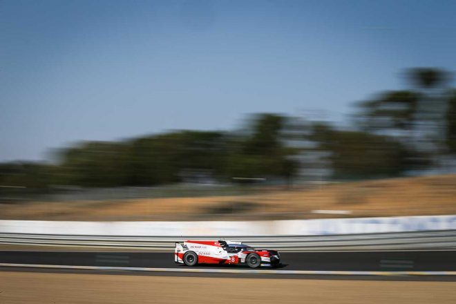 8号車トヨタTS050ハイブリッド（セバスチャン・ブエミ／中嶋一貴／ブレンドン・ハートレー）