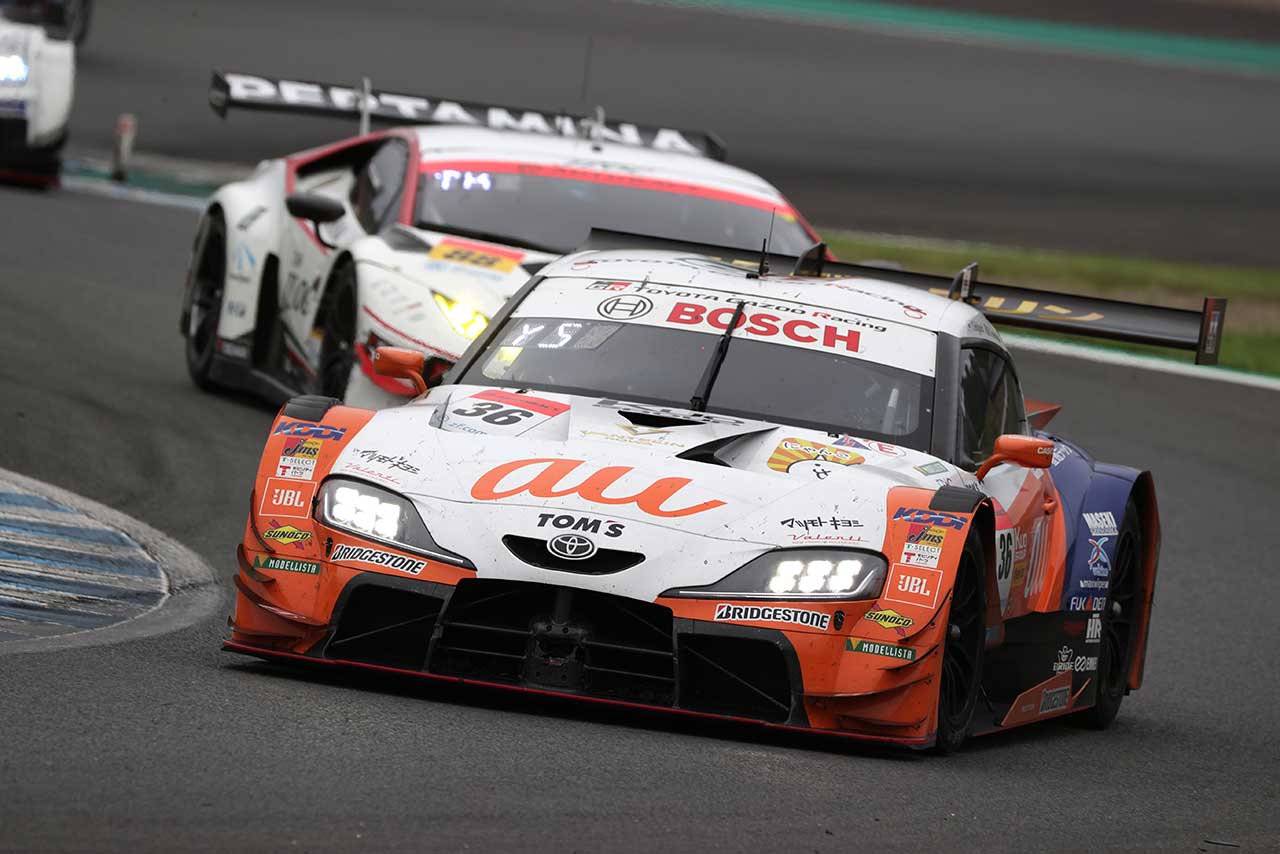 2020年スーパーGT第4戦もてぎ　au TOM’S GR Supra（関口雄飛／サッシャ・フェネストラズ）