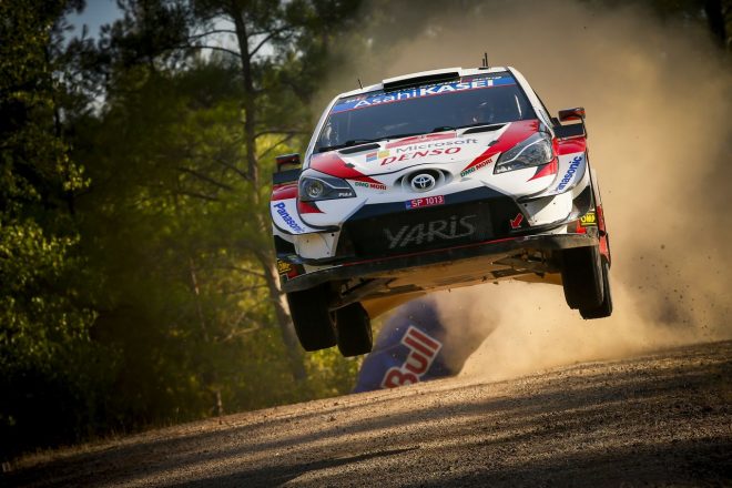 Wrcトルコ トヨタ 選手権リーダーのオジエがss2でトップタイム 初日3番手に 年9月19日 Biglobeニュース