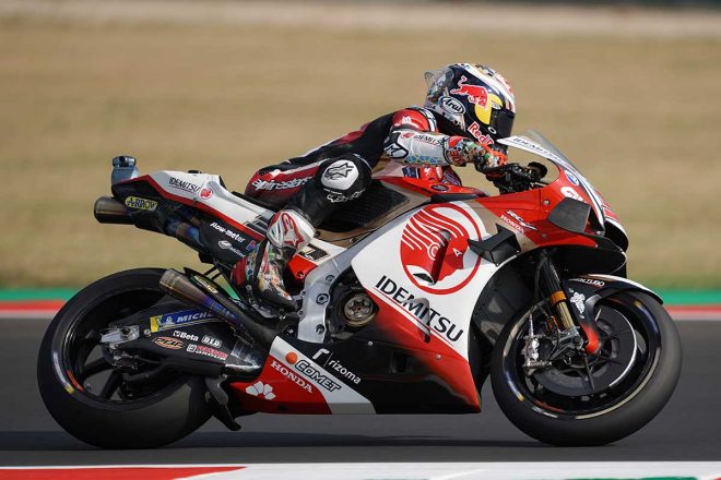 2020年MotoGP第8戦エミリア・ロマーニャGP　中上貴晶（LCRホンダ・イデミツ）