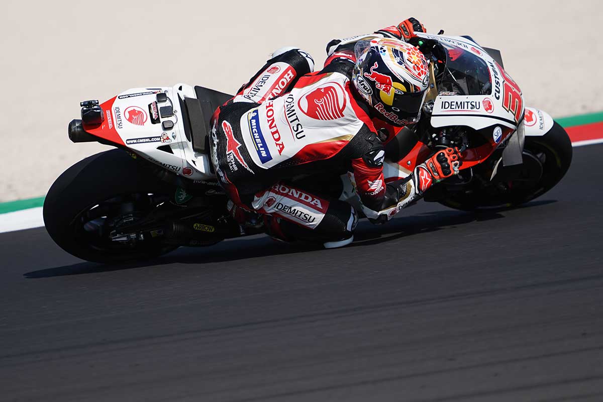 2020年MotoGP第8戦エミリア・ロマーニャGP　中上貴晶（LCRホンダ・イデミツ）