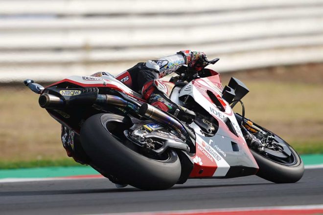 2020年MotoGP第8戦エミリア・ロマーニャGP　中上貴晶（LCRホンダ・イデミツ）