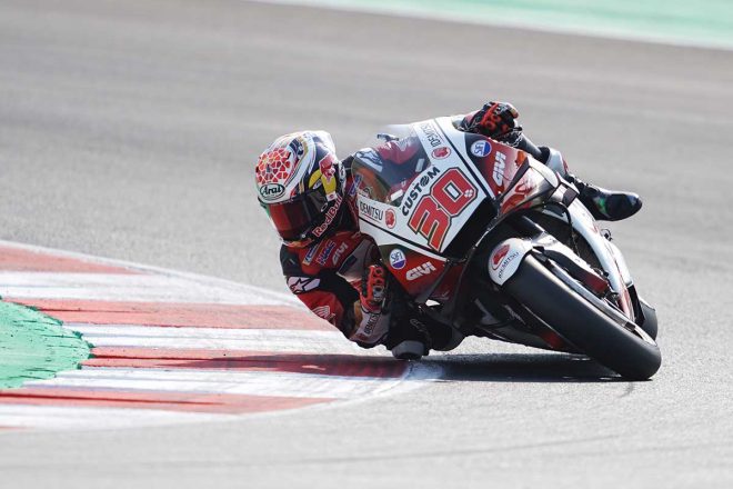 2020年MotoGP第8戦エミリア・ロマーニャGP　中上貴晶（LCRホンダ・イデミツ）