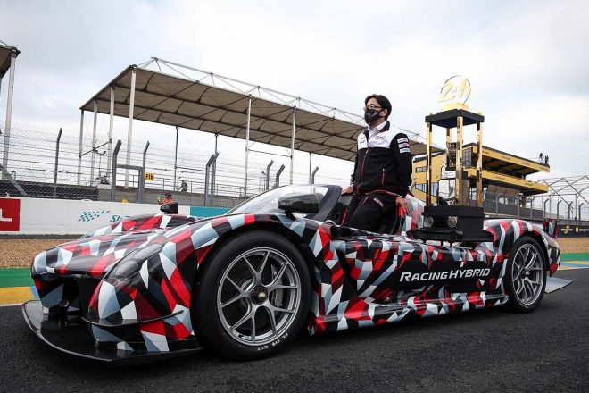 第88回ル・マン24時間レース、スタート前セレモニーに登場したGR Super Sport（仮称）