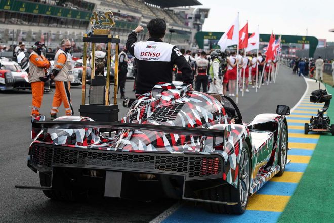 第88回ル・マン24時間レース、スタート前セレモニーに登場したGR Super Sport（仮称）