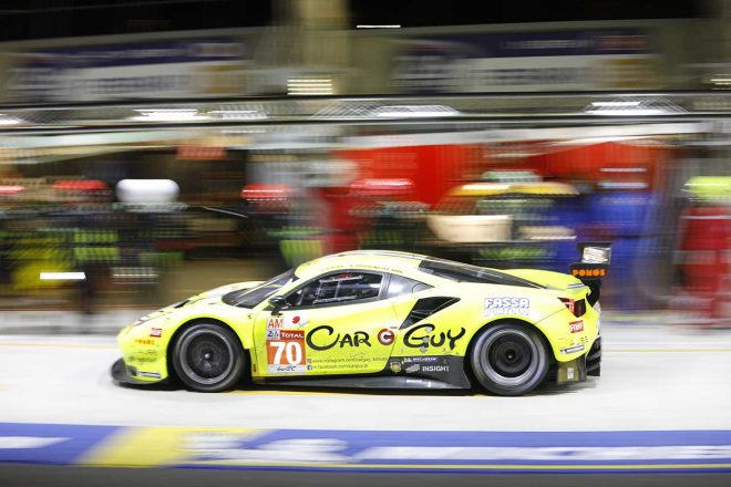 MRレーシングの70号車フェラーリ488 GTE Evo