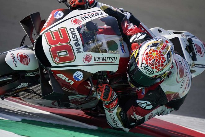 2020年MotoGP第8戦エミリア・ロマーニャGP　中上貴晶（LCRホンダ・イデミツ）